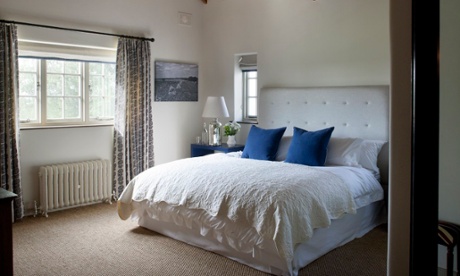 Rooms at the Three Daggers feature huge double beds