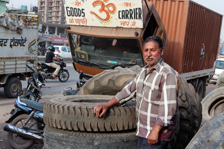 Truck driver Surinder Singh.