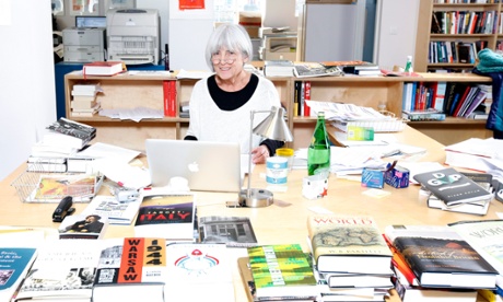 Mary-Kay Wilmers of the London Review of Books in her Bloomsbury office, in 2014.