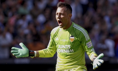 Diego Alves of Valencia was the outstanding goalkeeper in La Liga.