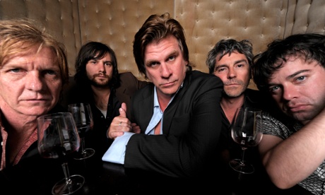 Tex Perkins (centre) and the Dark Horses