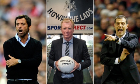 Quique Sanchez Flores, Steve McClaren, Slaven Bilic