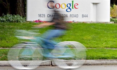 Google cyclist.