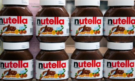 Nutella chocolate spread