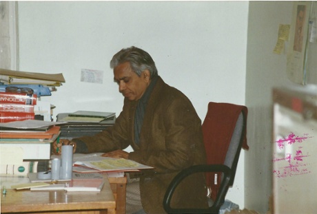 Rhik Samadder's father