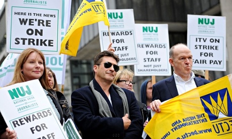 ITV production staff strike