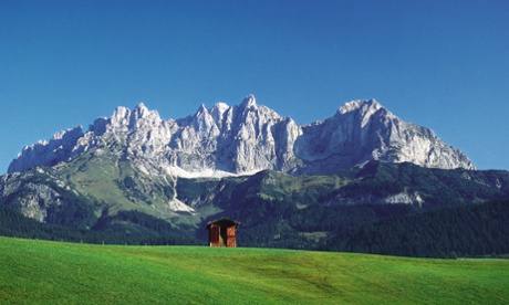 Wilder Kaiser’s towering sheer cliffs resemble the Dolomites