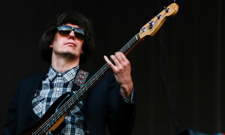 Nikolai Fraiture of The Strokes.