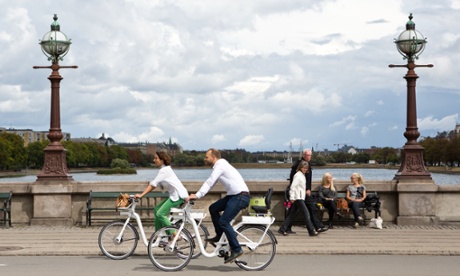 Get on Bycyklen - the City Bikes Copenhagen - and experience the wonderful sights of Copenhagen like a Dane - on two wheels. And with a built in GPS, you can easily find your way around town. More information at: http://byogpendlercyklen.dk/en