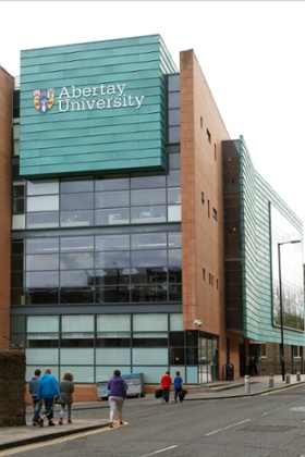 Abertay University Dundee has forged links with the creative industries.