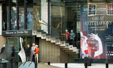 Dundee Rep Theatre, the last repertory theatre in the UK.
