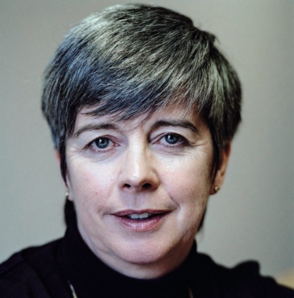 Louise O'Keefe, who was abused by a school principal when she was nine years old, and has become an activist for victims of sexual abuse.