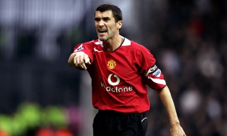 Roy Keane in his heyday as Manchester United captain.