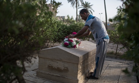 Grave of  stateswoman Gertrude Bell in Baghdad