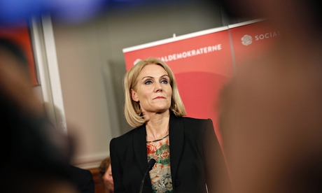 Helle Thorning-Schmidt, defeated Danish prime minister