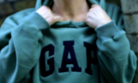 A sweatshirt from Gap clothing store