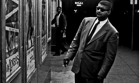 John Howard Griffin in black guise in the deep south for his book Black Like Me. Photograph: Don Rutledge