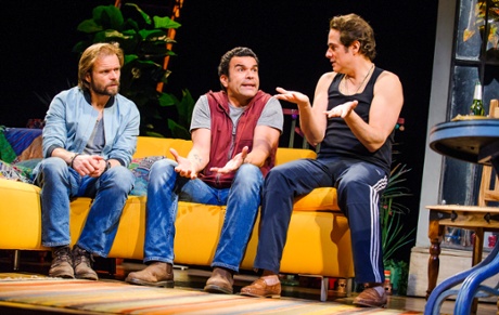 From left: Alec Newman, Ricardo Chavira and Yul Vazquez in The Motherfucker With the Hat.