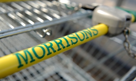 Morrisons supermarket recorded a 0.1% growth in sales, the only one of the big four chains to register a rise.