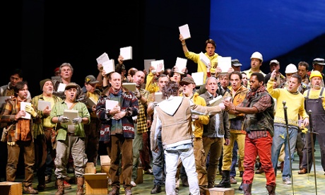 Le Roi Arthus by Ernest Chausson at Opéra Bastille on May 19, 2015 in Paris, France.