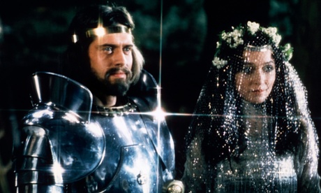 Nigel Terry and Cherie Lunghi as King Arthur and Queen Guenevere