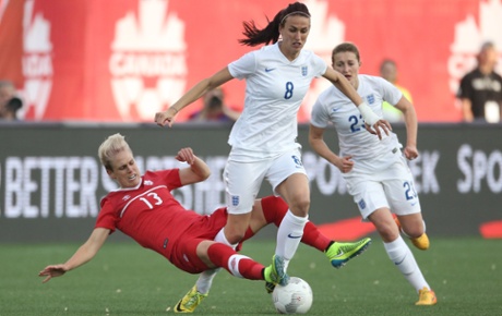 Jill Scott, right, shone for England at the Germany 2011 World Cup.
