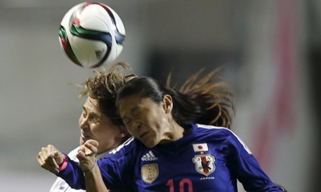 Homare Sawa, right, was player of the tournament in Japan's 2011 World Cup triumph.
