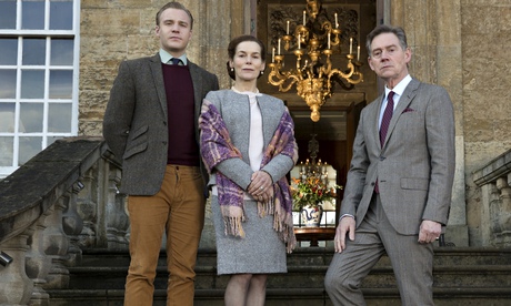 Sam Philips, Lady Alice Krige And Anthony Andrews In The Syndicate.