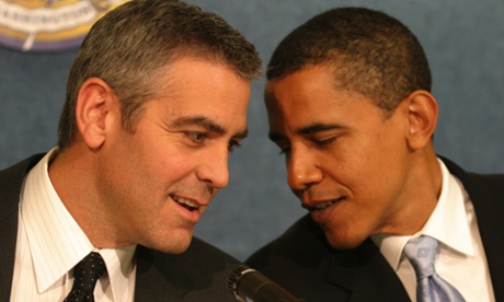 George Clooney and Barack Obama.