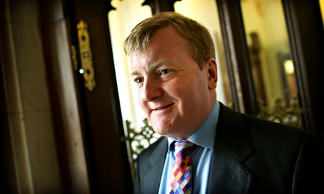 Charles Kennedy in his office in the House of Commons