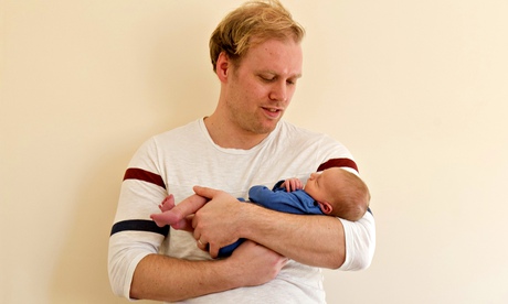 stuart heritage and his baby son