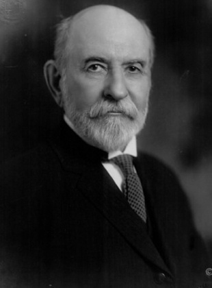 William Temple Hornaday, the zoologist and found- ing director of the Bronx Zoo, where Ota Benga was exhibited.