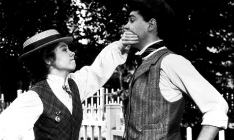 A forthright Anne of Green Gables in a photo from the TV movie of the book.