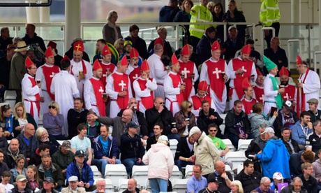 Traditional Saturday scenes.