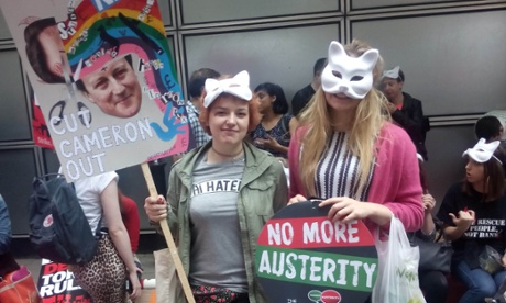 Verity (left) and Lucy (right)