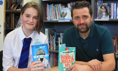 LucyLovesBooks and Phil Earle