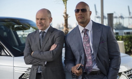 Rob Corddry and Dwayne 'The Rock' Johnson.