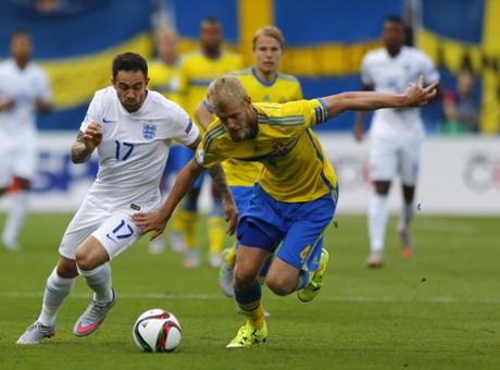 Danny Ings, maked by Filip Helander.