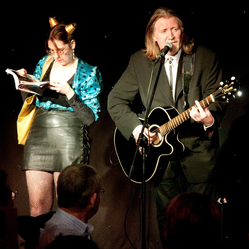 Brian Damage and Krysstal at Pear Shaped Comedy.