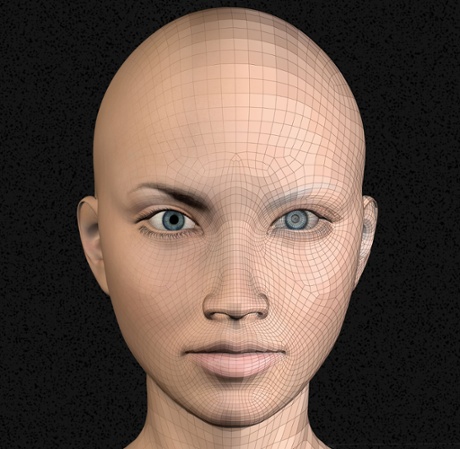 Female android figure