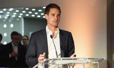 Snapchat co-founder and chief executive Evan Spiegel.