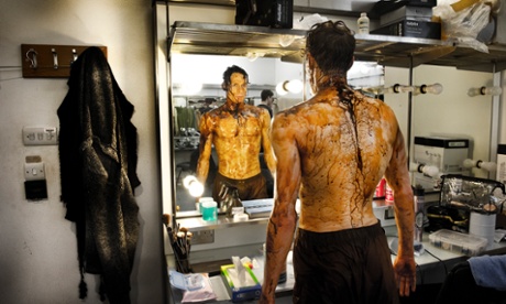 Edward Watson in character for Arthur Pita’s The Metamorphosis.