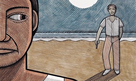 The Meursault Investigation illustration by Clifford Harper/Agraphia.co.uk