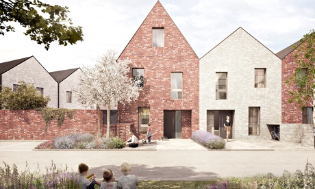 An artist's impression of St Chad's housing development, Thurrock