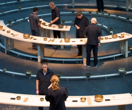 Longplayer, performed on Tibetan bowls at the Roundhouse, London