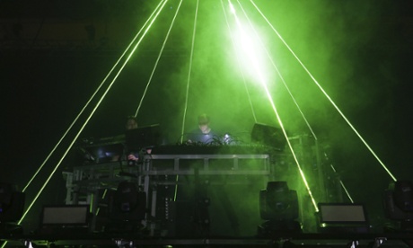Chemical Brothers perform onstage at Sónar,
