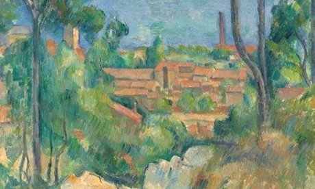 Cézanne’s Vue sur L’Estaque et le Château d’If (detail) sold for £13.5m at Christie’s in February.