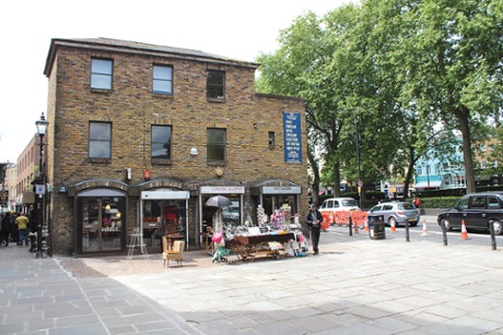 Pavement which sold at auction for £125,000