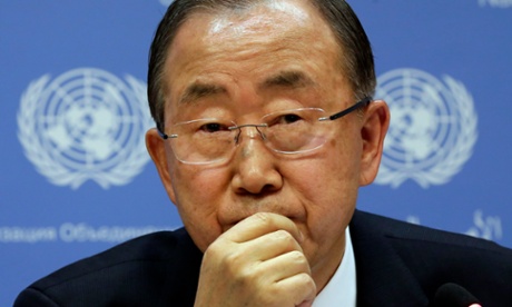 UN secretary general Ban Ki-moon