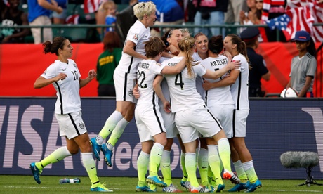 USA celebrate